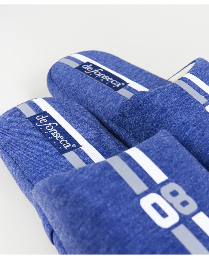 Slippers DeFonseca de Quarto de Homem with Riscas