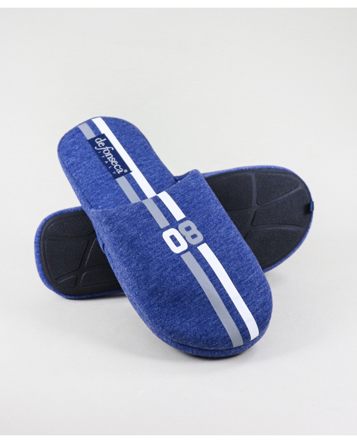 Zapatillas DeFonseca de Quarto de Homem con Riscas