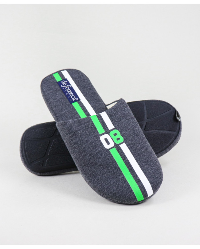 Zapatillas DeFonseca de Quarto de Homem con Riscas