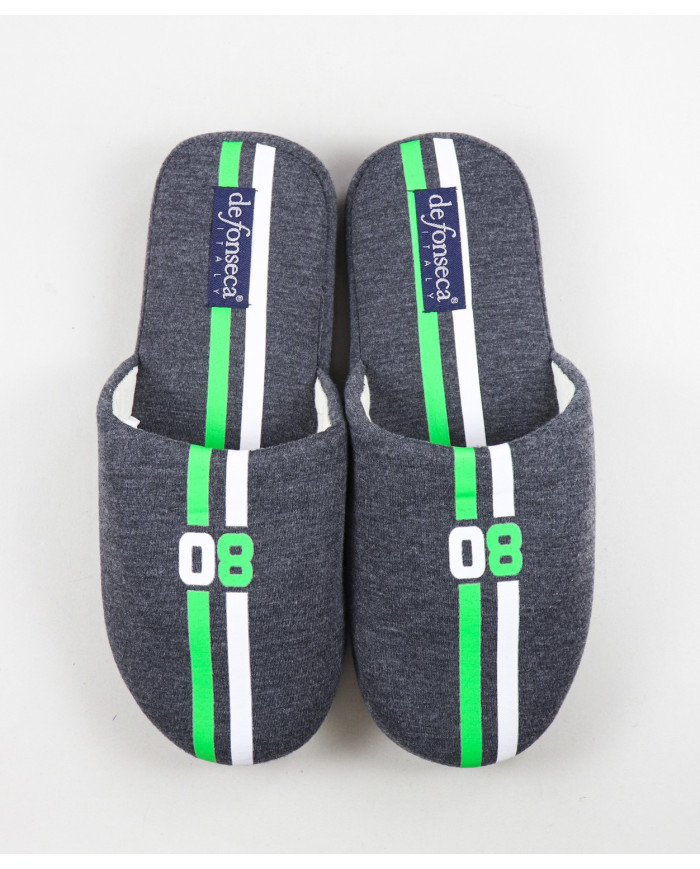 Slippers DeFonseca de Quarto de Homem with Riscas