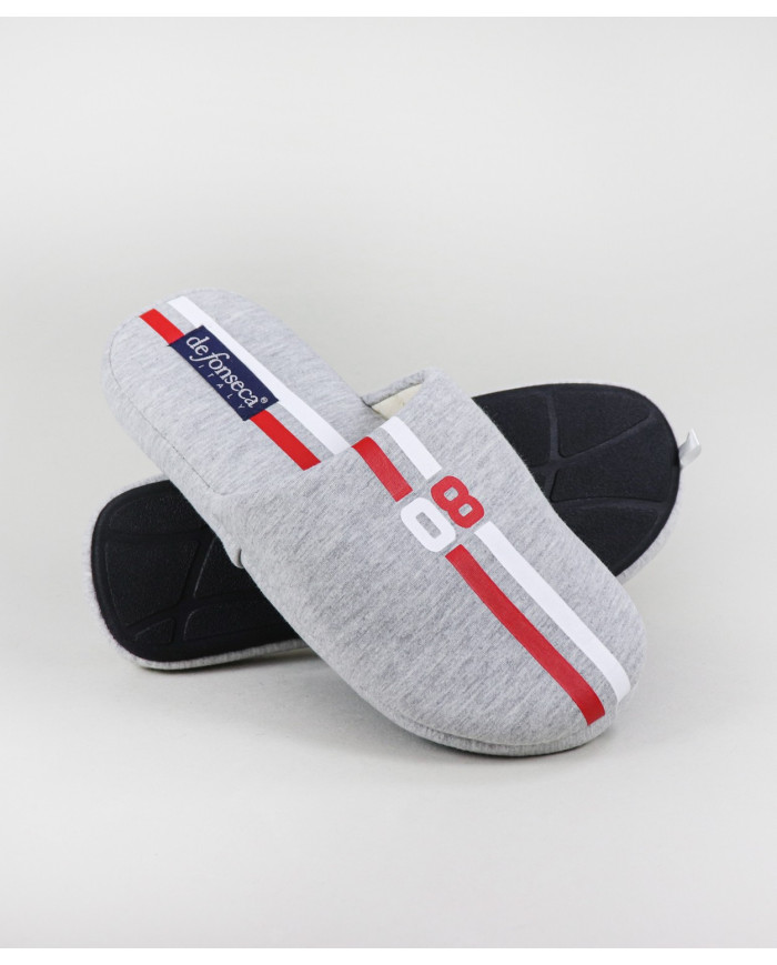 Zapatillas DeFonseca de Quarto de Homem con Riscas