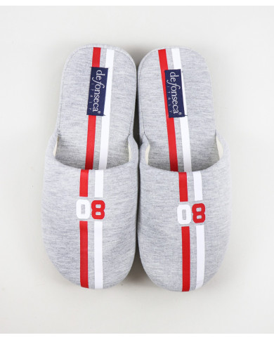 Zapatillas DeFonseca de Quarto de Homem con Riscas