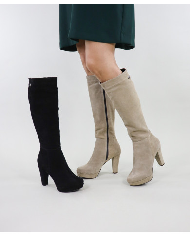 Botas Compensadas de Cano Alto Ginova Elegantes