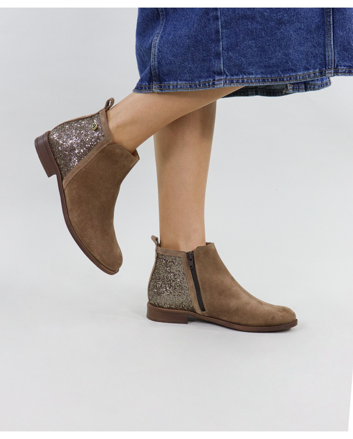 Botas de Mujer Ginova con Brillante por Detrás
