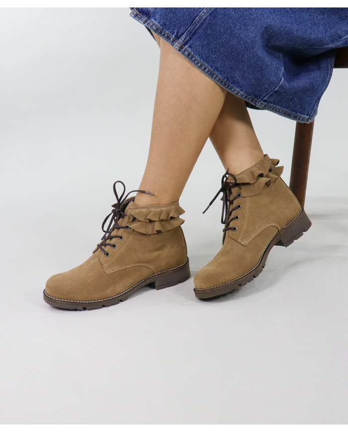 Botas de Mujer Ginova con Volantes
