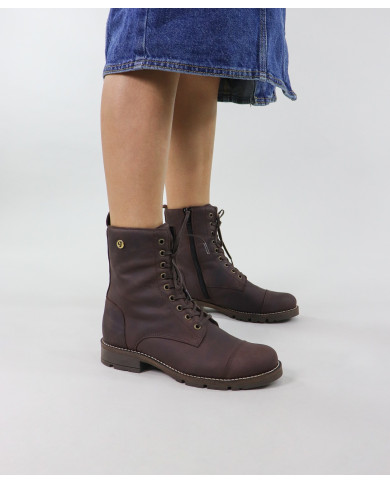 Botas de Senhora Ginova com Atacadores