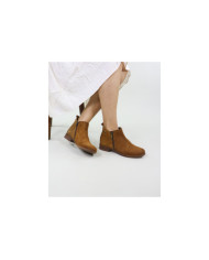 Botas de Senhora Ginova com Relevo Atrás