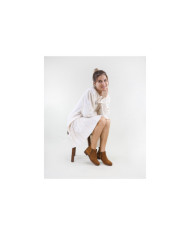 Botas de Mujer Ginova con Parte Trasera en Relieve