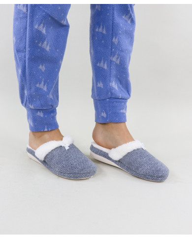 Zapatillas de dormitorio de mujer de Fonseca con Pelo