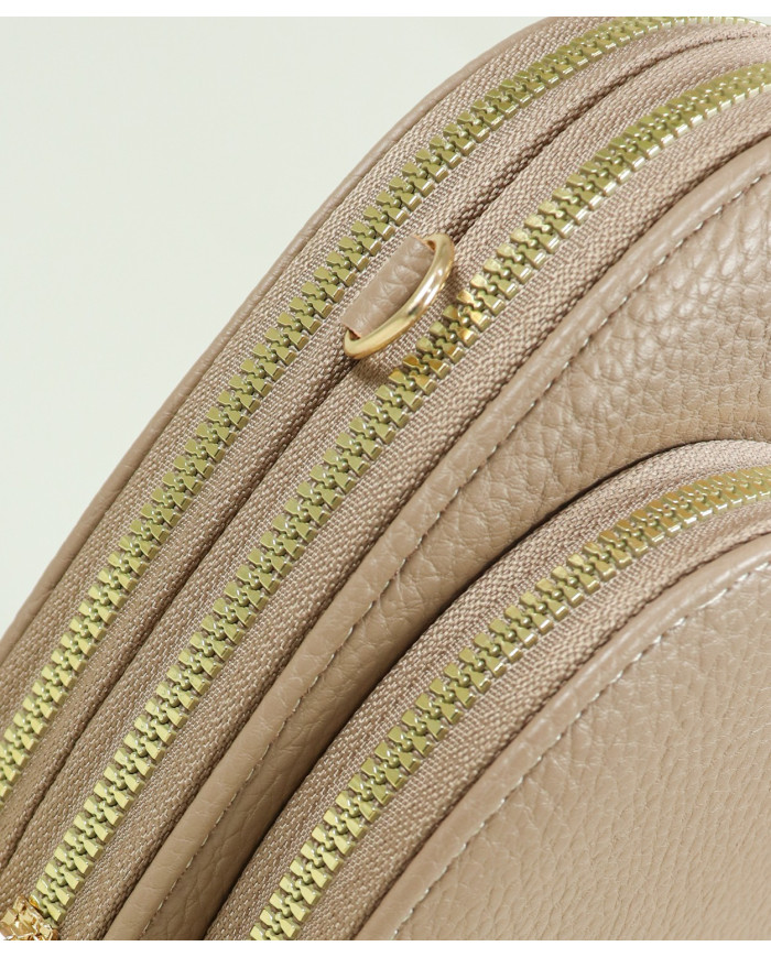 Bolso / Cartera de Mujer con Bandolera Taupe