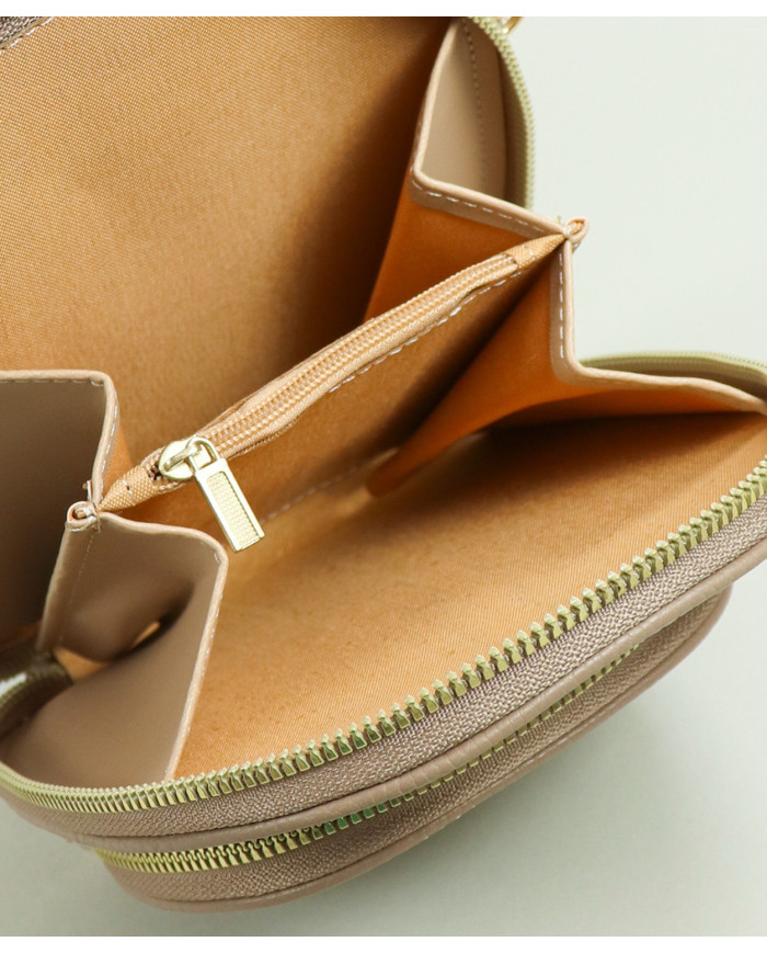 Bolso / Cartera de Mujer con Bandolera Taupe