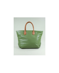 Mala Verde de Senhora Acolchoada