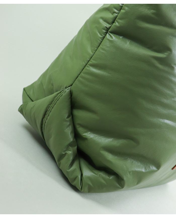 Bolso de Señora Acolchado Verde