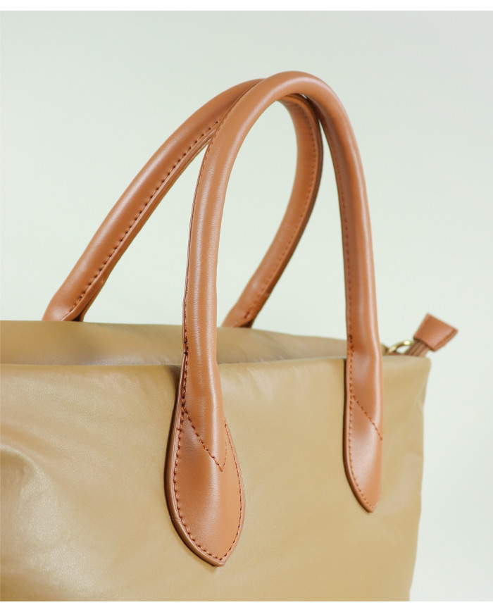 Mala Camel de Senhora Acolchoada