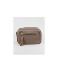 Lady Taupe Bag with 2 Partitions