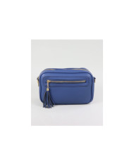 Bolso azul para mujer con 2 separadores