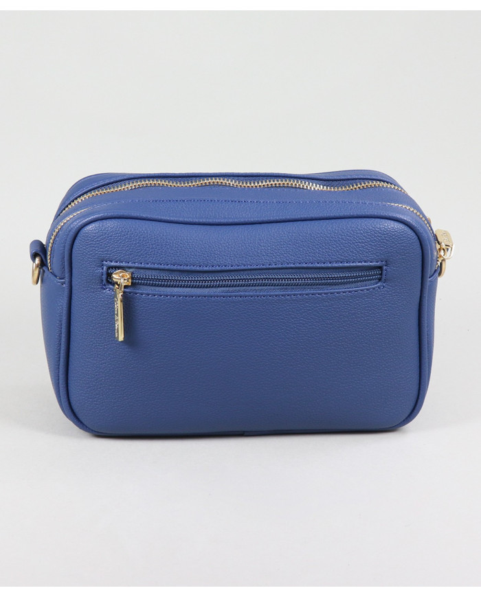 Bolso azul para mujer con 2 separadores
