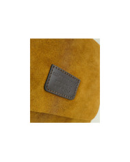 Bolso de Hombro de Cuero Camel para Mujer