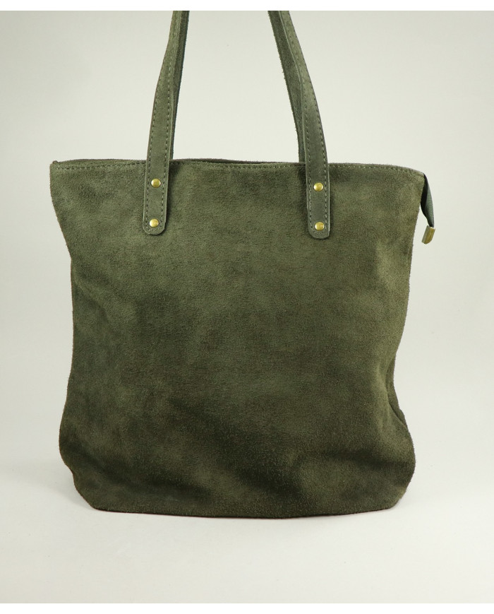 Mala in Green Leather of Lady
