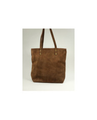 Bolso de Piel Marrón para Mujer