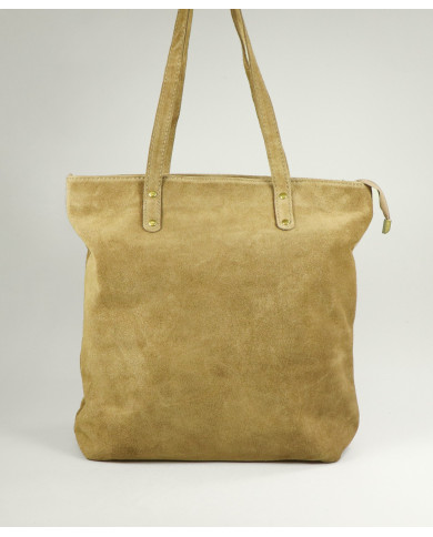 Bolso de Piel Topo para Mujer