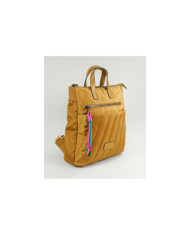 Ladies Camel Backpack with Decorative Cords | Ginova