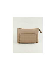 Lady Taupe Bag with Removable Stripe