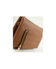 Lady Camel Bag with Removable Stripe