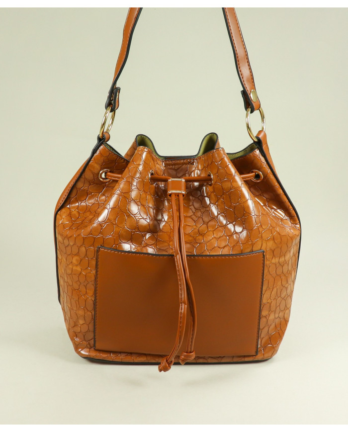 Camel Bag with Women's Interior Bag