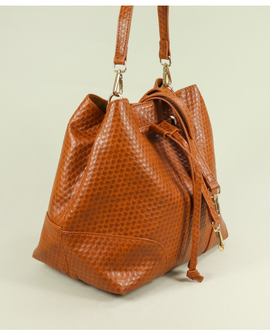 Ladies Camel Bucket Bag