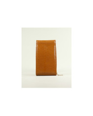 Bag / Ladies Camel Wallet with Shoulder Strap