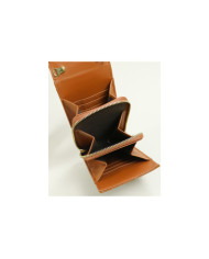 Bag / Ladies Camel Wallet with Shoulder Strap