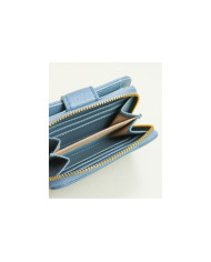 Wallet azul de las mujeres