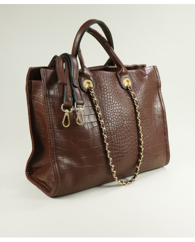 Lady's Handbag with Chain Strap