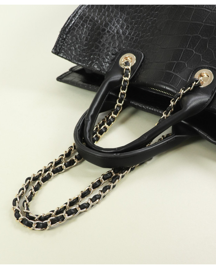 Bolso de Señora con Correa de Cadena