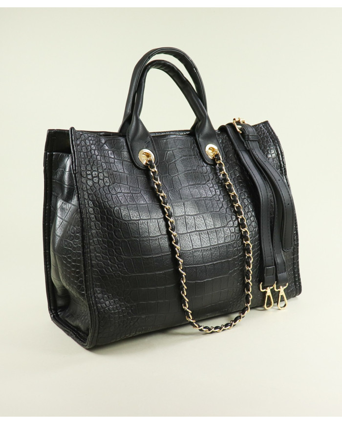 Lady's Handbag with Chain Strap