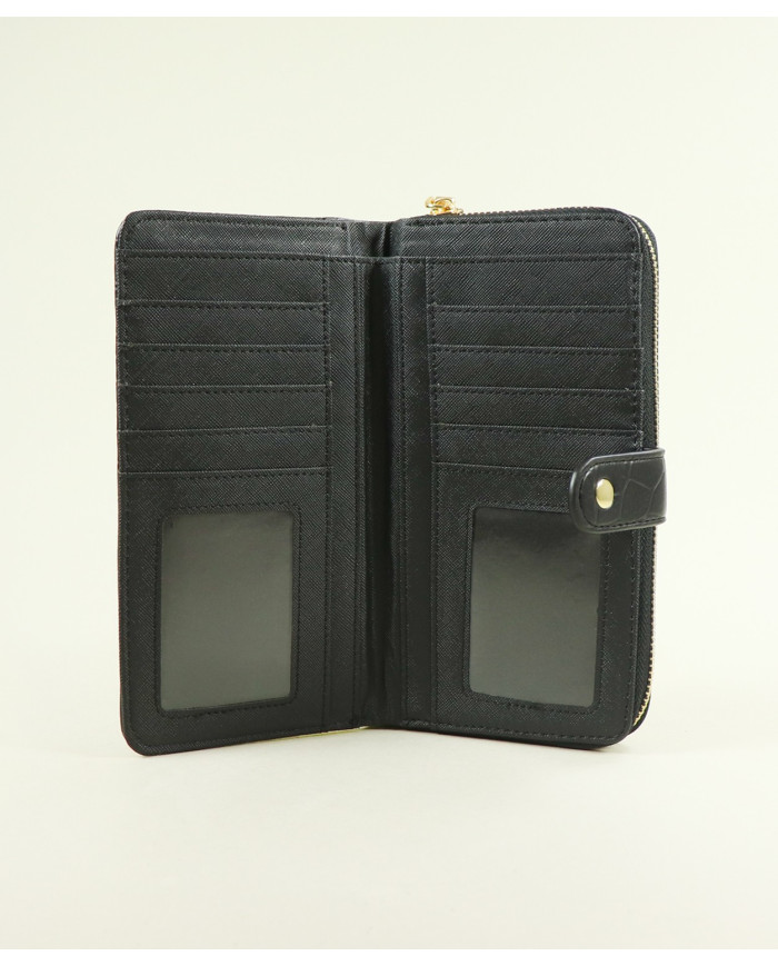 Señoras Black Wallet