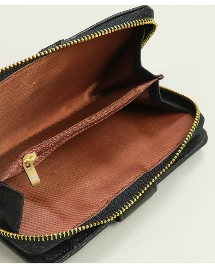 Señoras Black Wallet