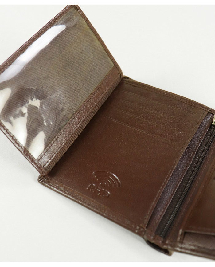 Carteira Castanha de Homem  Ginova