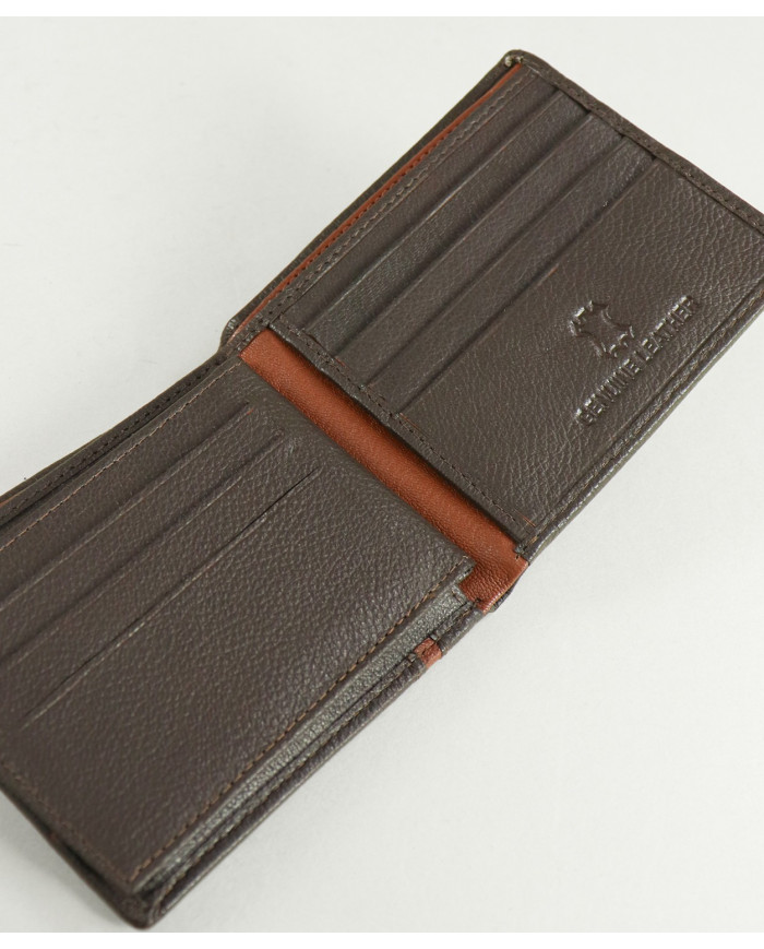 Carteira Castanha de Homem  Ginova