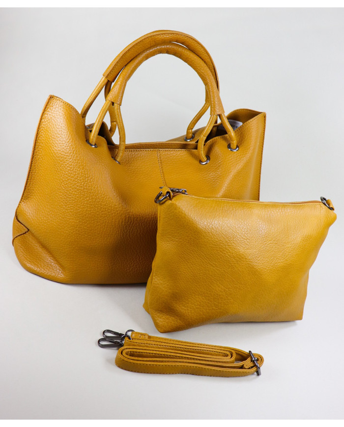 Camel Lisa Lady's Bag with Interior Bag