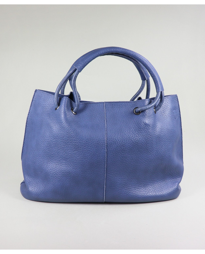Lady's Blue Lisa Bag with Interior Bag