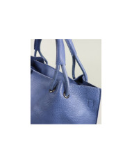 Lady's Blue Lisa Bag with Interior Bag