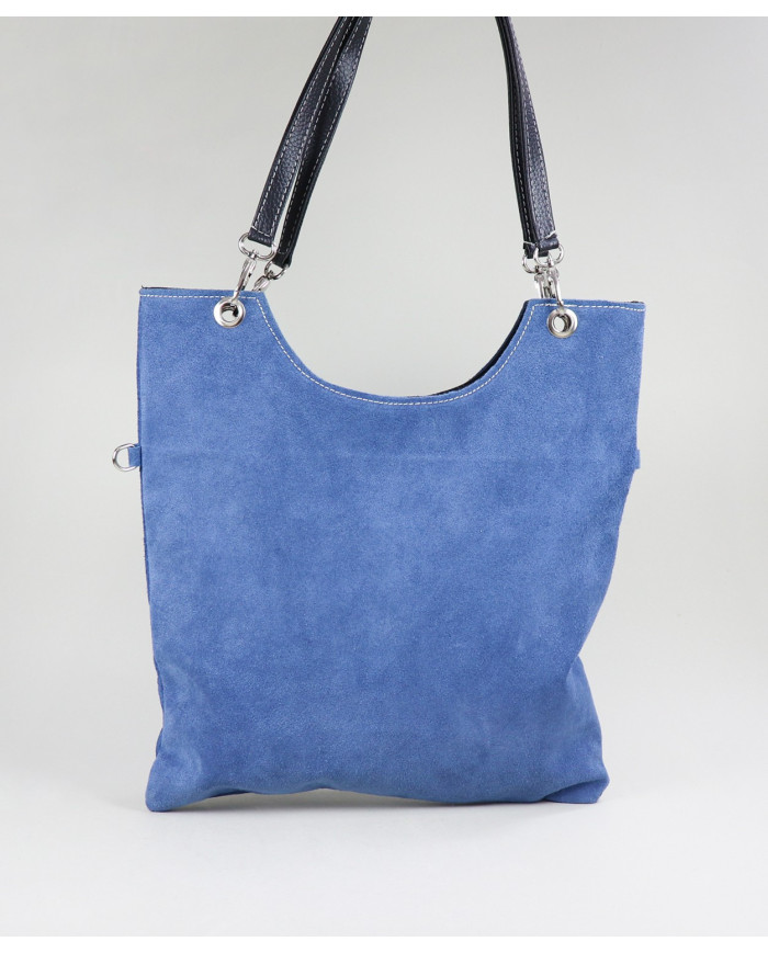 Mala in Blue Leather of Lady