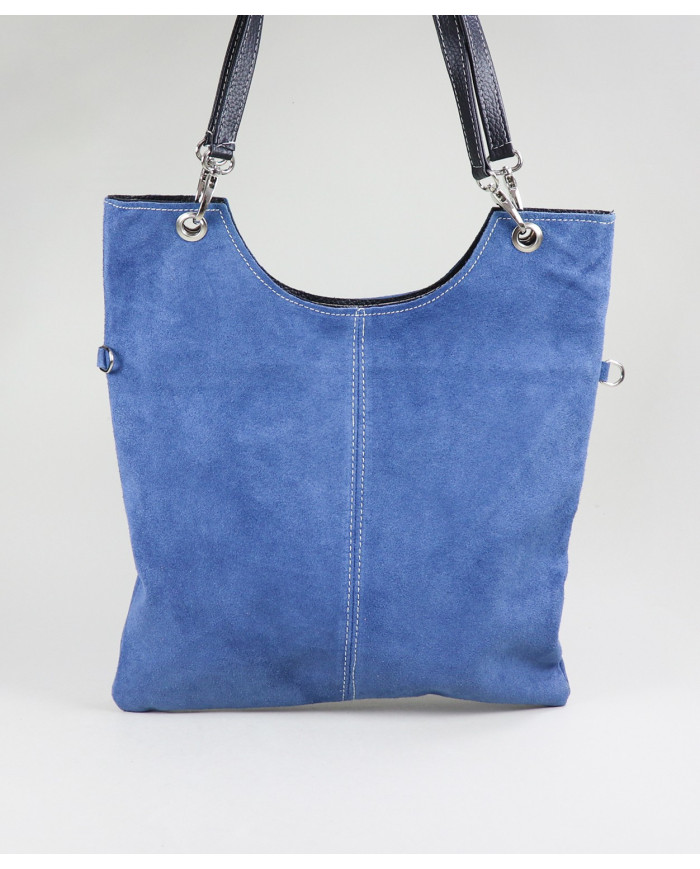 Mala in Blue Leather of Lady