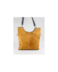 Mala em Pele Camel de Senhora