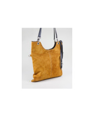 Mala em Pele Camel de Senhora