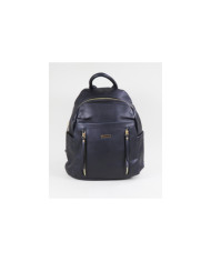 Damas Mochila negra con múltiples bolsillos