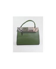 Women's Green Bag Style Patchwork