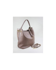 Lady's Taupe Bag with Inner Bag | Ginova